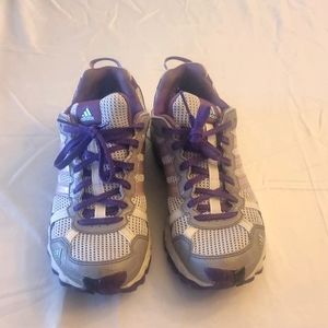 Adidas purple 9.5 shoes